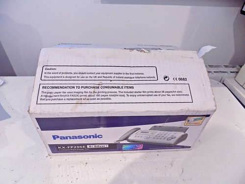 Panasonic fp205e fax - panasonic, kx-fp205e