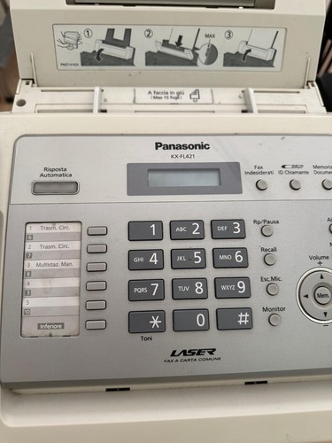 Panasonic fl421jt fax - panasonic,