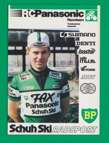 Cyclisme carte cycliste franz - cyclisme,