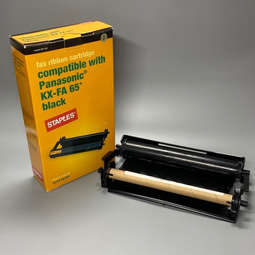 Staples fax ribbon cartridge - ribbon,