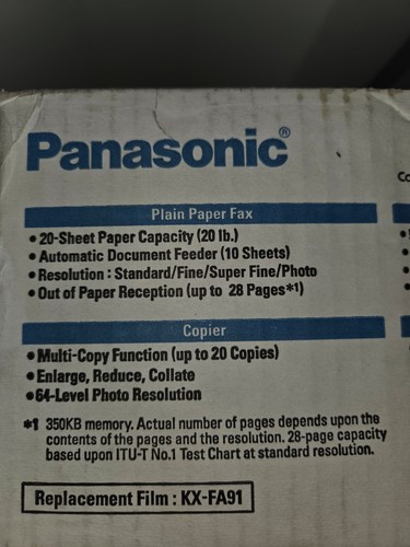 Panasonic fp215 compact - panasonic,